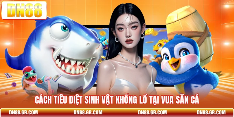 Cách tiêu diệt sinh vật khổng lồ tại Vua Săn Cá